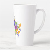 Tasse Latte Flower bee with wild plants (Droite)
