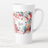 Tasse Latte flowers (Droite)