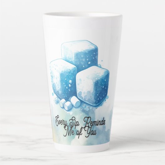 Tasse Latte Fluffy Marshmallow Nostalgie (Devant)