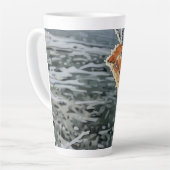 Tasse Latte Flux d'hiver (Angle gauche)