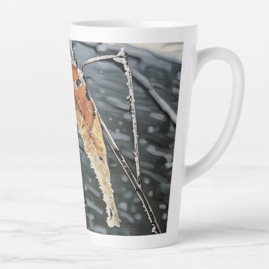 Tasse Latte Flux d'hiver (Droite)