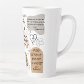 Tasse Latte Foi et espoir (Droite)