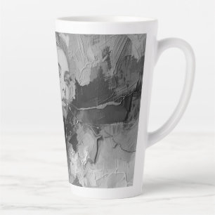 Tasse Latte Foil Favor - Portrait féminin, contemporain
