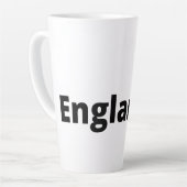 Tasse Latte Football anglais (Angle gauche)
