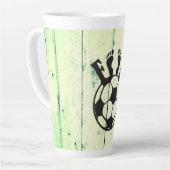 Tasse Latte Footprint of Victory (Angle gauche)