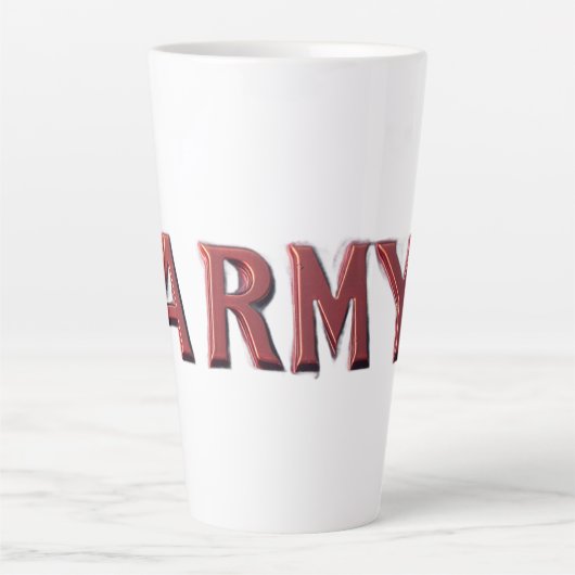 Tasse Latte Force d'élite de première ligne (Devant)