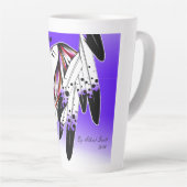 Tasse Latte Force et résilience (Angle droit)