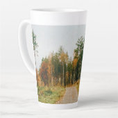 Tasse Latte Forêt automnale suédoise (Angle gauche)