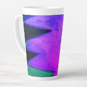 Tasse Latte Forêt en soirée (Angle gauche)
