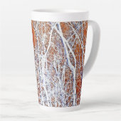 Tasse Latte Forêt squelettique II (Angle droit)