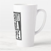 Tasse Latte Forme extérieure droite (Droite)