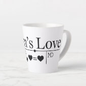 Tasse Latte Formule Amour de Maman 02 (Angle droit)