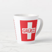 Tasse Latte Fosse commune de Gruezi (Angle droit)