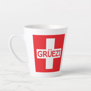 Tasse Latte Fosse commune de Gruezi
