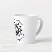 Tasse Latte Four de Caffeina (Angle droit)