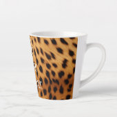 Tasse Latte Fourrure animale Cheetah (Droite)