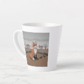 Tasse Latte Fox (Angle gauche)