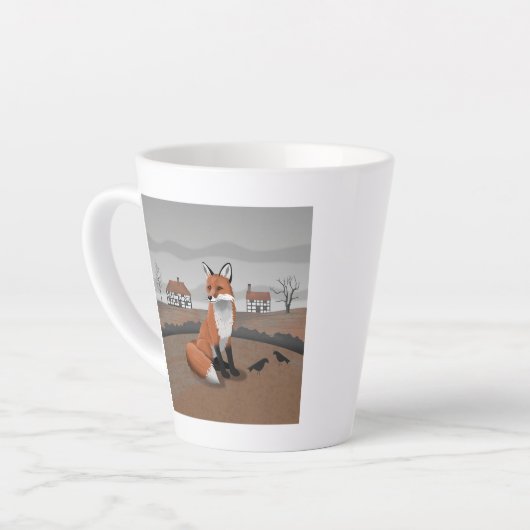 Tasse Latte Fox (Angle gauche)