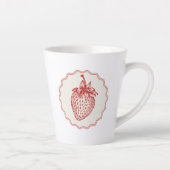 Tasse Latte Fraise (Droite)