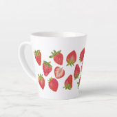 Tasse Latte Fraise Fruitée (Angle gauche)