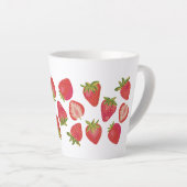 Tasse Latte Fraise Fruitée (Angle droit)