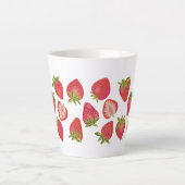 Tasse Latte Fraise Fruitée (Devant)