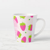 Tasse Latte Fraise rose (Droite)