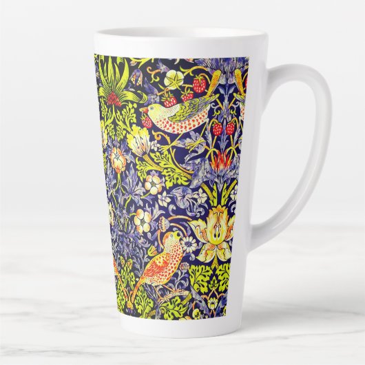 Tasse Latte Fraise Thief Oiseaux William Morris (Droite)