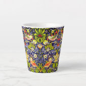 Tasse Latte Fraise Thief Oiseaux William Morris (Devant)