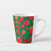 Tasse Latte Fraises (Droite)