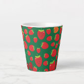 Tasse Latte Fraises (Devant)