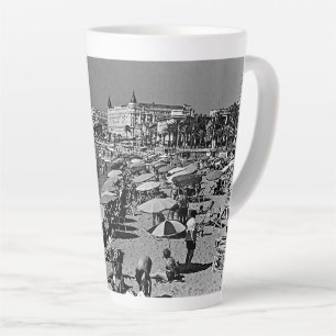 Tasse Latte France Cannes vintage la plage