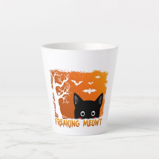 Tasse Latte Freaking Meowt (Devant)