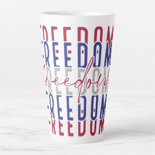 Tasse Latte Freedom Kamala Harris
