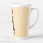 Tasse Latte French Bulldog, Soft Peach (Droite)