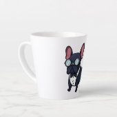 Tasse Latte Frenchie The Gentlemen (Angle gauche)