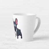 Tasse Latte Frenchie The Gentlemen (Angle droit)