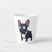 Tasse Latte Frenchie The Gentlemen (Devant)