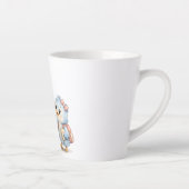 Tasse Latte Frère Sœur Oiseau Bleu (Droite)