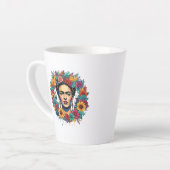 Tasse Latte Frida Kahlo (Angle gauche)
