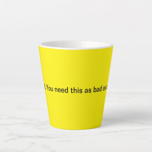 Tasse Latte Fromage (Devant)