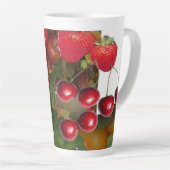 Tasse Latte Fruits (Angle droit)
