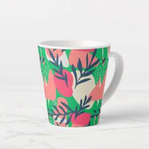 Tasse Latte Fruits Colorés