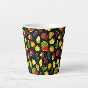 Tasse Latte Fruits d'agrumes