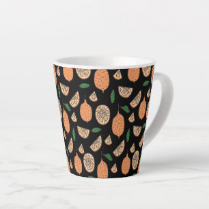Tasse Latte Fruits d'agrumes