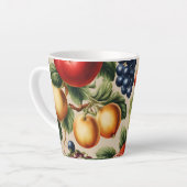 Tasse Latte Fruits et Fleurs du Luxe Jardin Italien (Angle gauche)