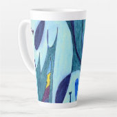Tasse Latte Fumes bleues (Angle gauche)