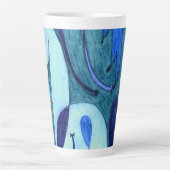 Tasse Latte Fumes bleues (Devant)