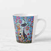 Tasse Latte Fun Cat Espresso Java Mocha Cute Café Café (Droite)
