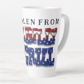 Tasse Latte Fun Hill Billy Grill Danemark Latte Mug! (Angle droit)